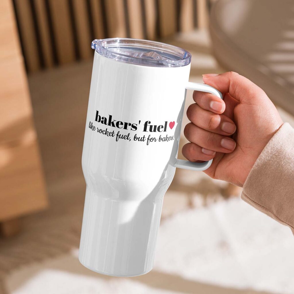 bakers fuel travel mug