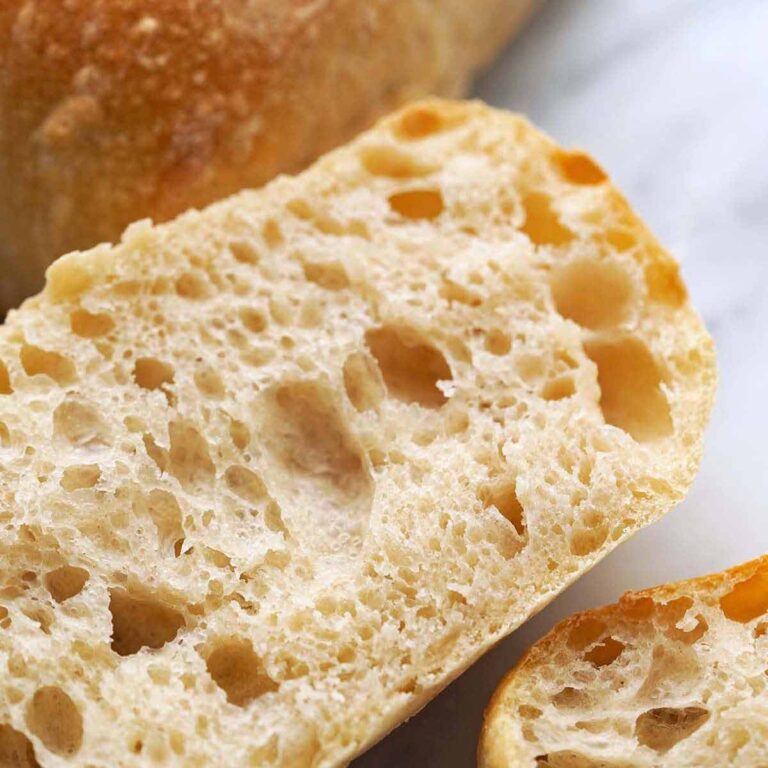 sourdough ciabatta bread rolls recipe featured image