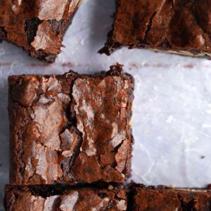 sourdough brownies recipe featured image