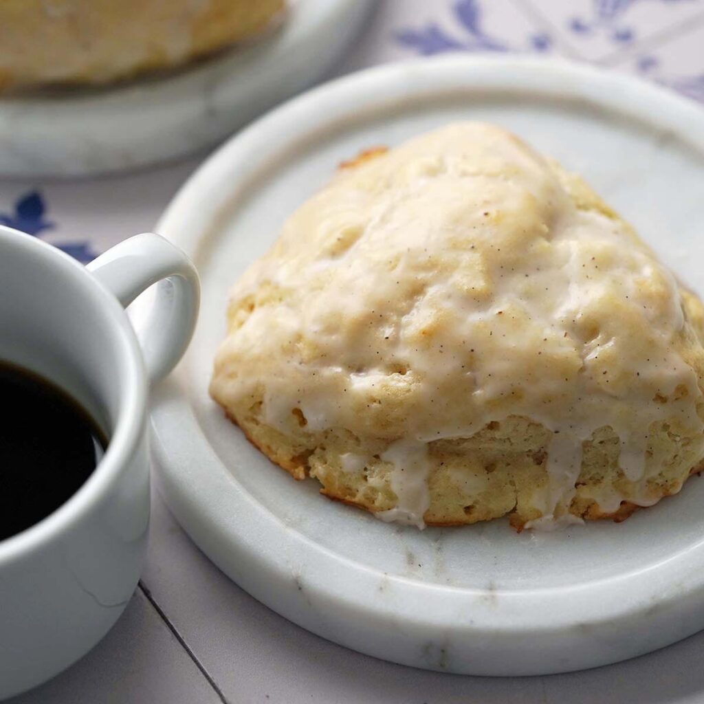 sourdough discard vanilla bean scones